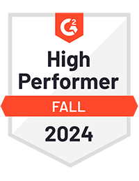 G2 High Performer Fall 2024