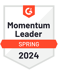 G2 Momentum Leader Spring 2024 Badge